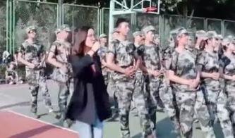 潍坊军训吃瓜视频,揭秘军营生活趣味瞬间